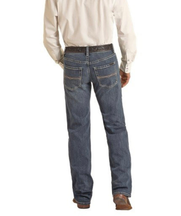 Rock N Roll Denim Double Barrel Stackable Bootcut Jeans
