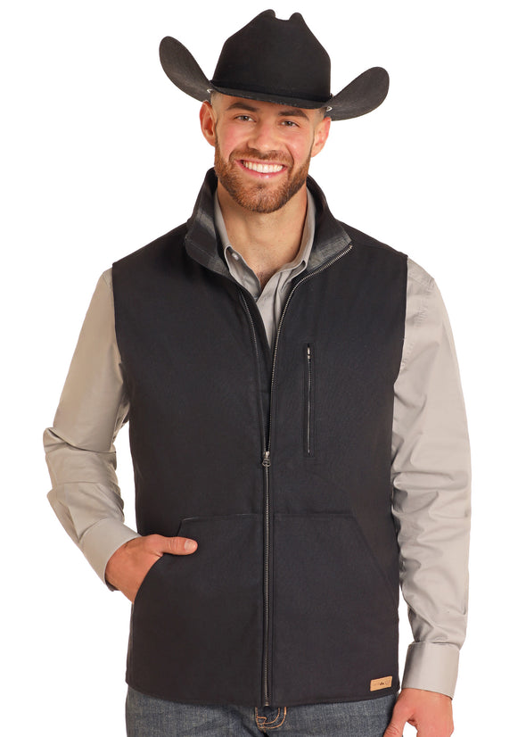 Rock N Roll Powder River Wool Vest