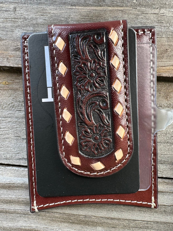 Ariat Card Case Wallet with Money clip