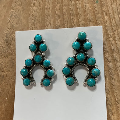 Turquoise Naja Earrings