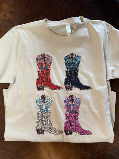 Blinged Boots T-Shirt