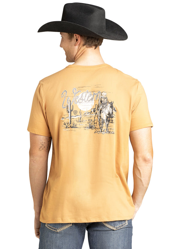 Rock N Roll Men's Western T-Shirt