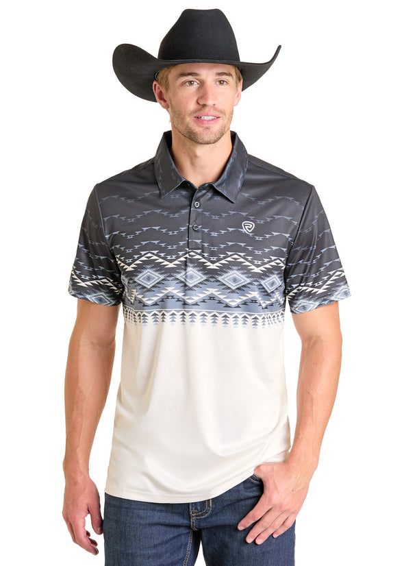 Men’s Rock N Roll 80’s Border Polo