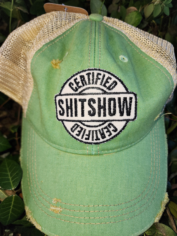 Wild Oates "Certified Shitshow" caps