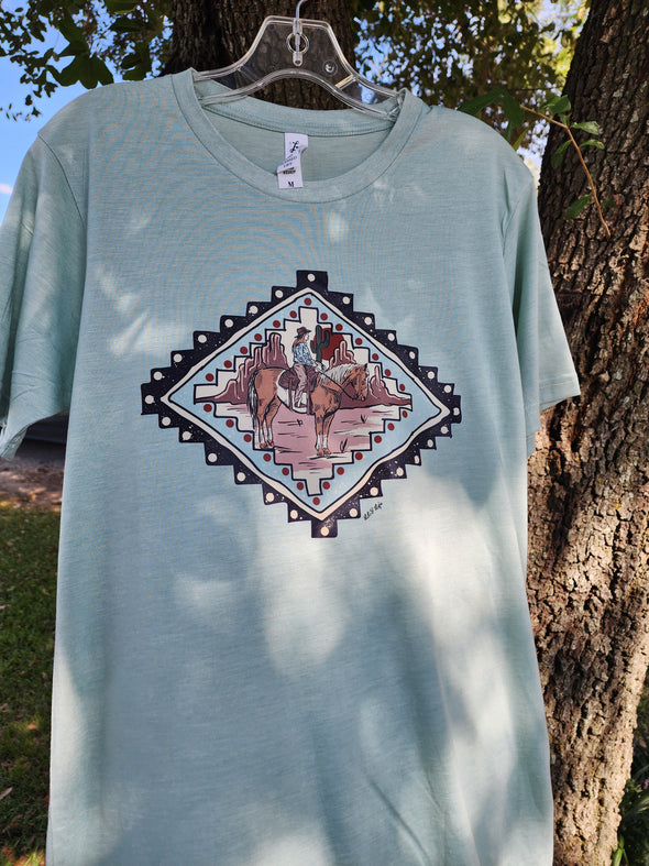 Desert Cowgirl Graphic T-shirt