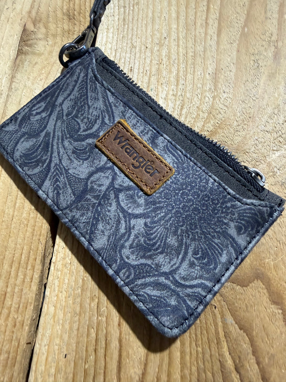 Wrangler Suede Cardholder Wallet