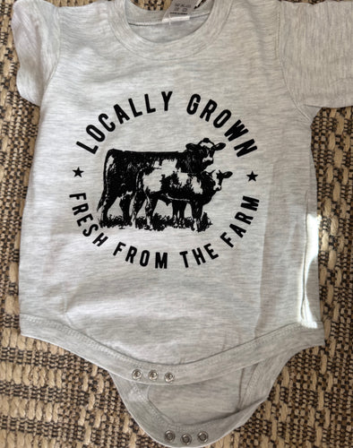 Locally Grown Onesie