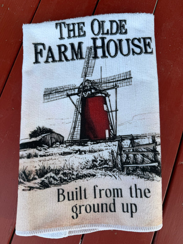 The Olde Farmhouse Cup Towel
