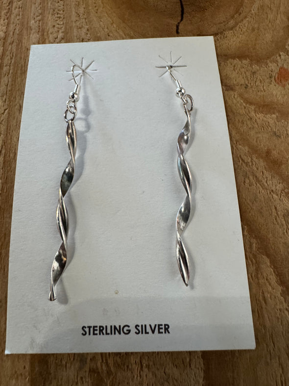 Sterling Twisted Dangles