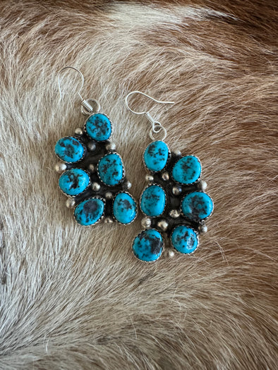 Donovan Nez Kingman Cluster Earrings