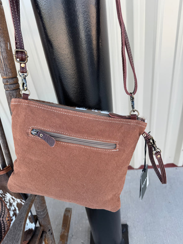 Myra Printed Tooled Crossbody