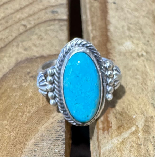 Native Kingman Single Stone Ring