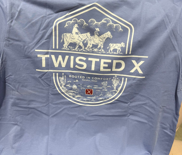 Twisted X Blue T-Shirt