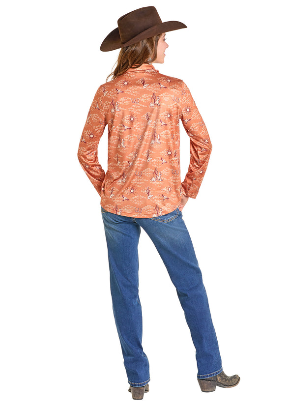 Panhandle Slim Desert Print Performance Hoodie