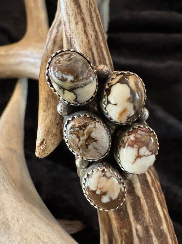 Tia Long Wild Horse Adjustable Ring