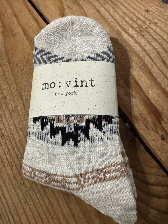 Movint  Aztec Pattern Socks