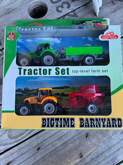 Big Time Barnyard Tractor Set