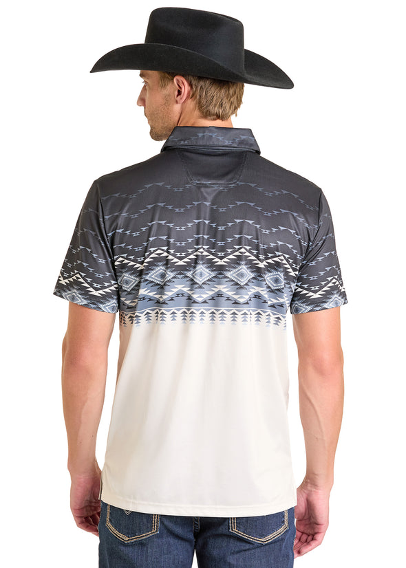 Men’s Rock N Roll 80’s Border Polo