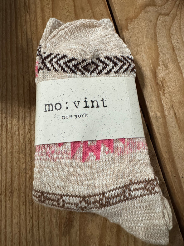 Movint  Aztec Pattern Socks