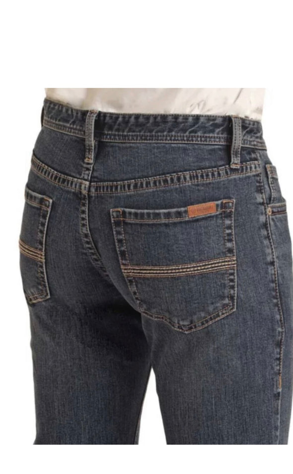 Rock N Roll Denim Revolver Straight Bootcut Jeans