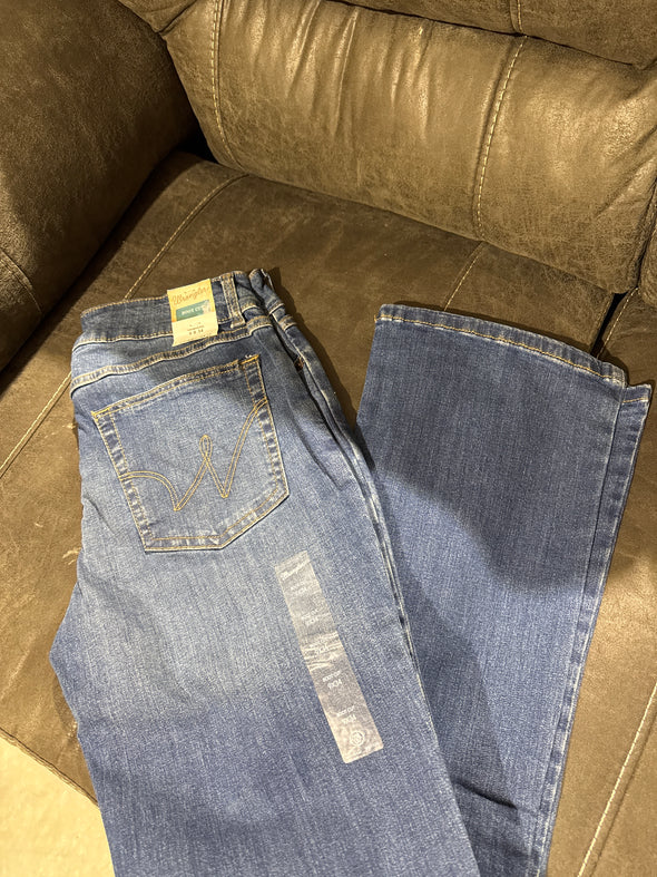 Wrangler Women's  Essential Boot Cut Jeans