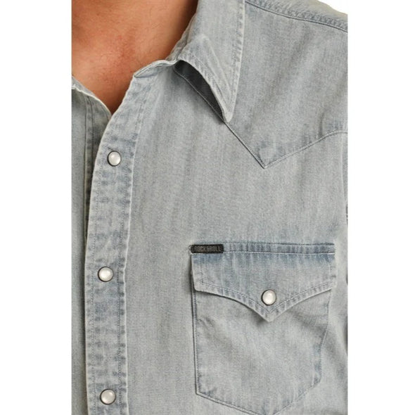 Rock N Denim Pearl Snap