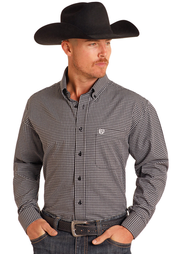 Panhandle Big Man Long sleeve checked Shirt