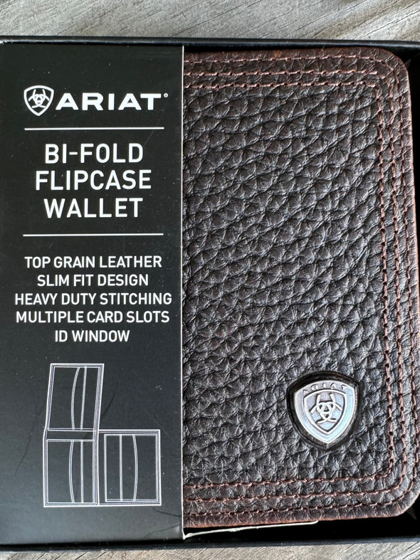 Ariat Bifold Flip Case Wallet