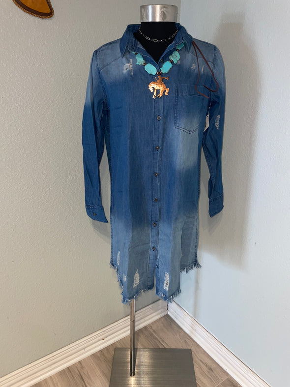 Wild West Denim Dress