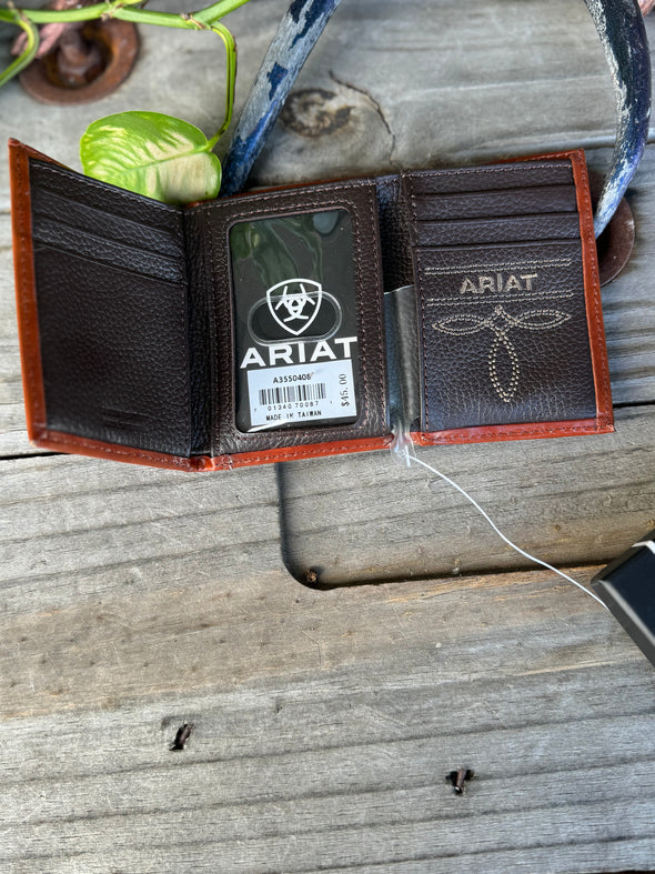 Ariat Tri-Fold Wallet