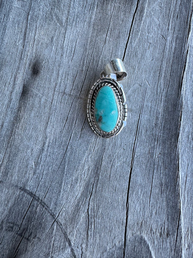 Jeff Frank Turquoise Pendant