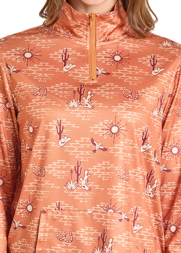 Panhandle Slim Desert Print Performance Hoodie
