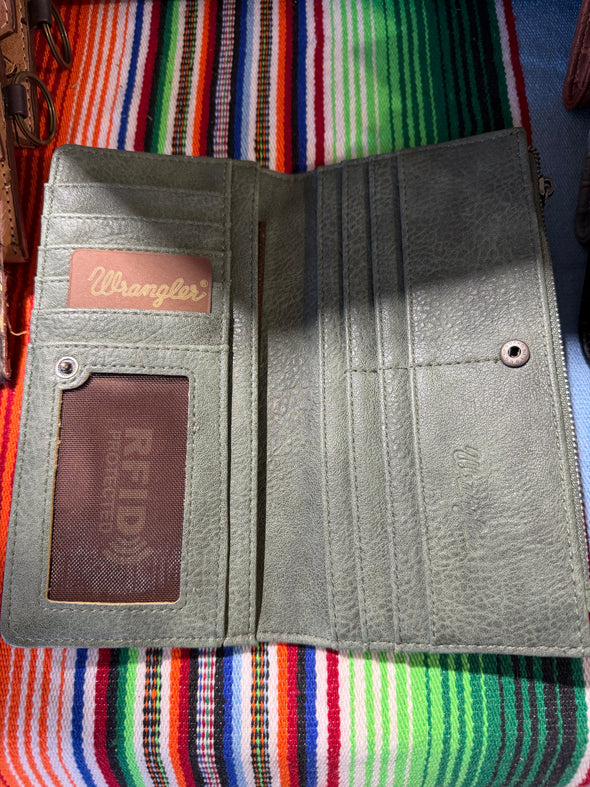 Woman’s Wrangler Boot stitched Wallet