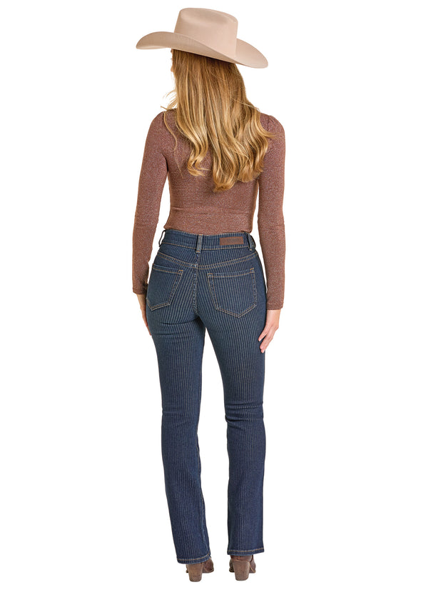 Rock N Roll West Desperado Jacquard Striped Jeans