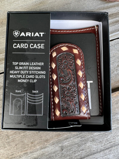 Ariat Card Case Wallet with Money clip