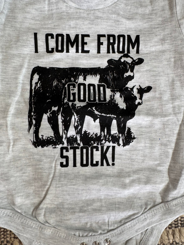 Good Stock Onesie