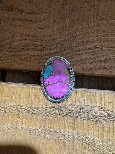 David Skeets Cotton Candy Ring Size 7.5