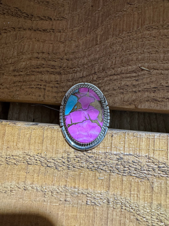 David Skeets Cotton Candy Ring Size 7.5