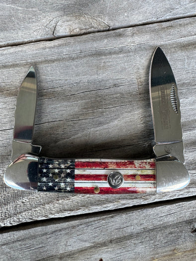 WB Patriot Canoe Filework Knife