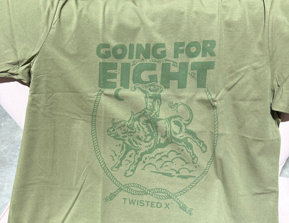 Twisted X Going for Eight