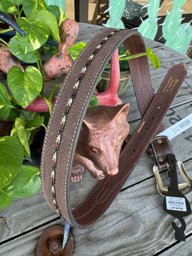 Ariat Beaded and Tooled Western Belt