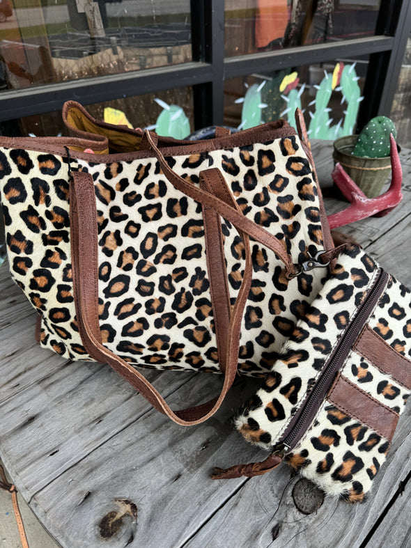 Bellaire, Leopard Tote