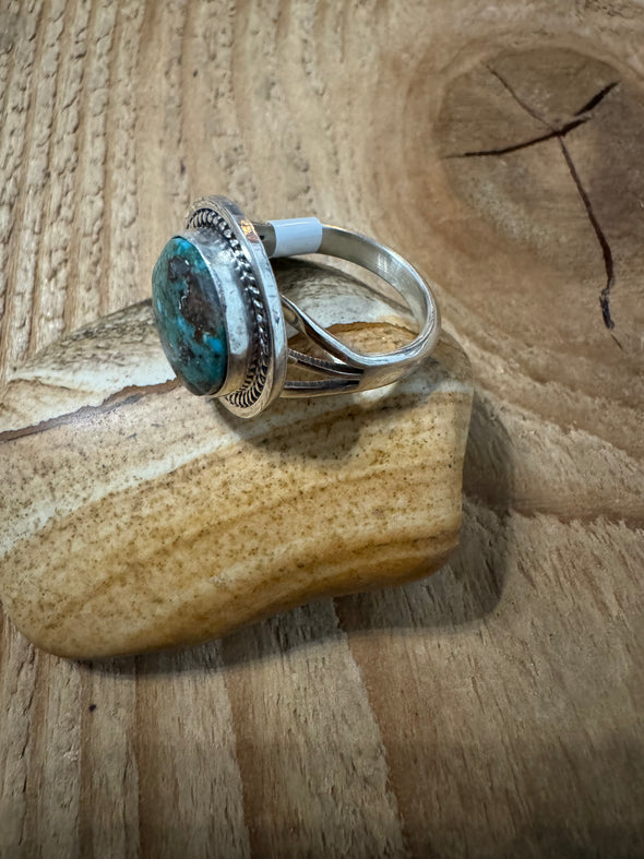 Holly Sonoran Gold Turquoise Ring