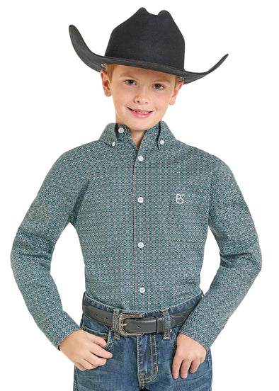 Boys Panhandle Slim LS Button Down