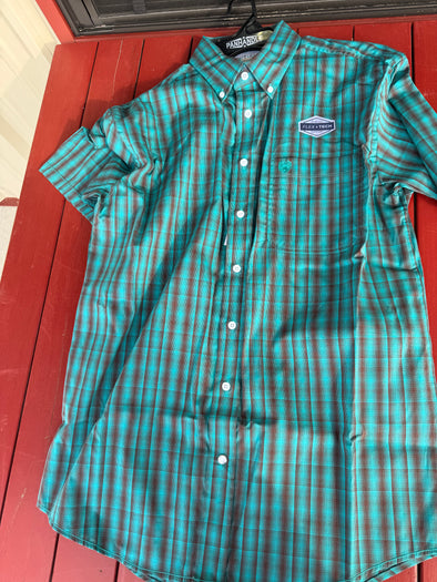 Panhandle Rough Stock SS Tech Button Shirt