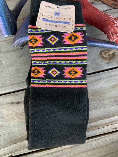 Aztec Boot Socks