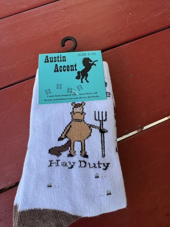 Hay Duty Kid's Socks