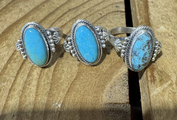 Native Kingman Single Stone Ring