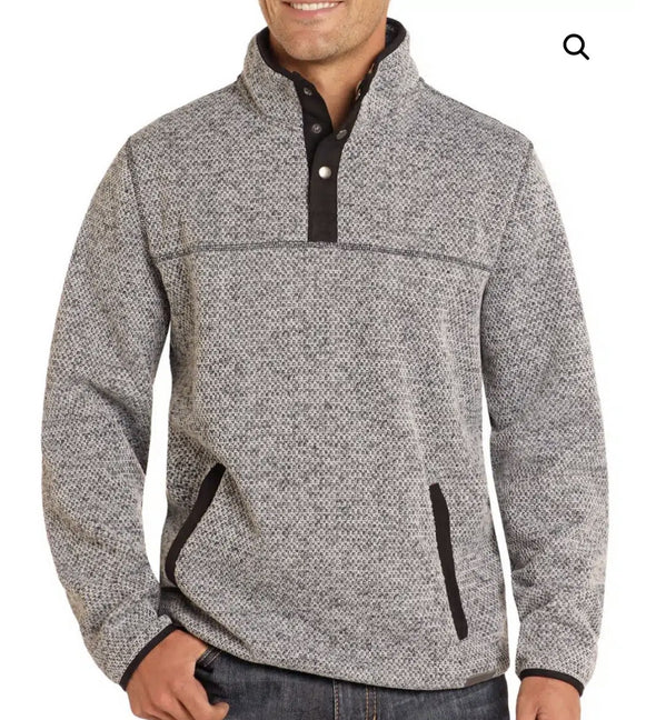 Powder River Melange Pullover by Rock N Roll Denim