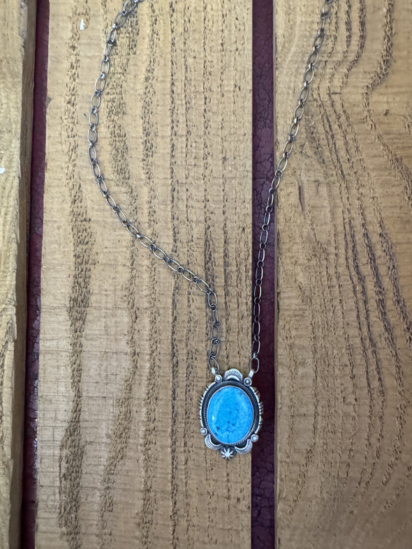 Turquoise Pendant Necklace